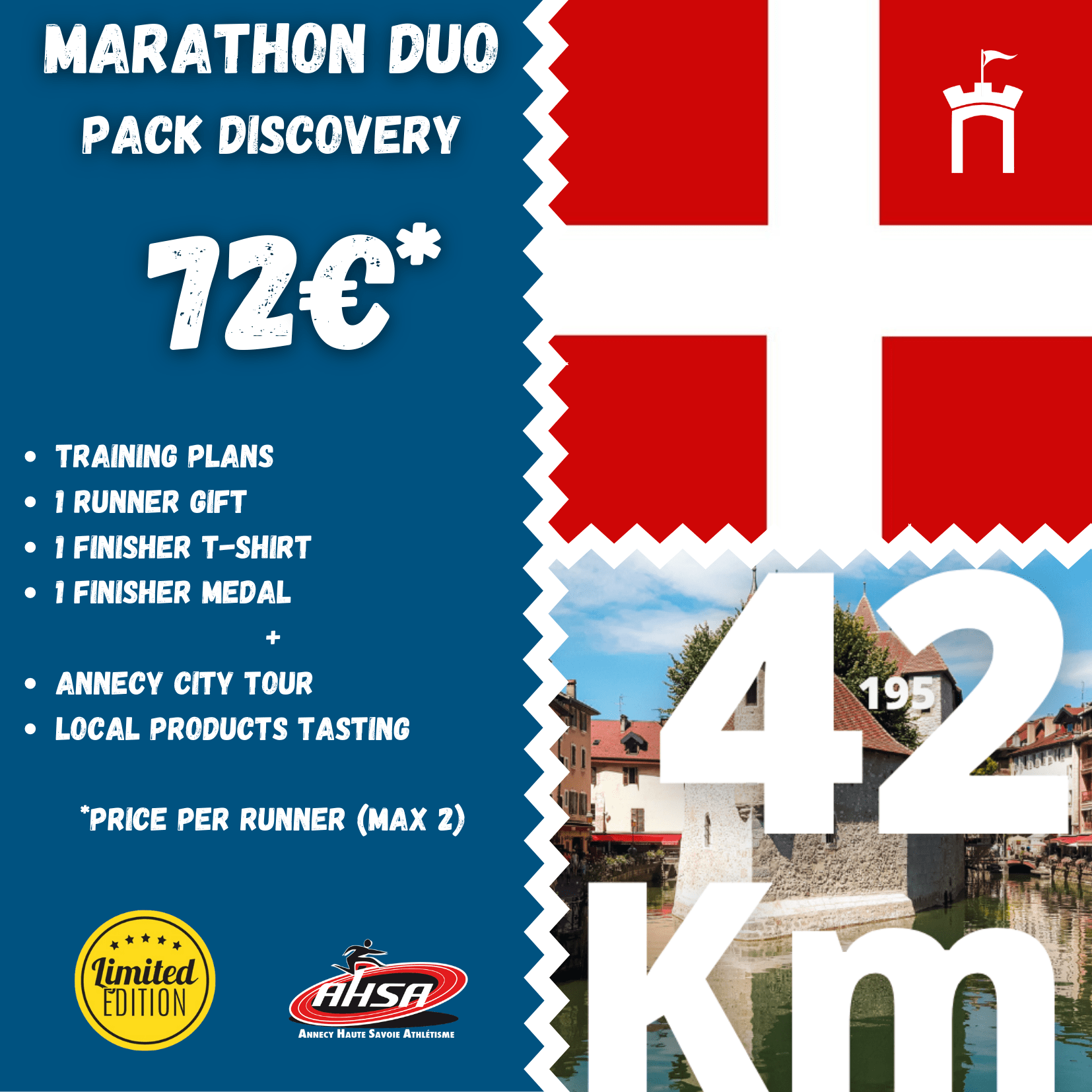 Marathon Duo, Annecy lake, running, Haute-Savoie, Rhône Alpes, France, ASHA, Annecy Haute-Savoie Athletism