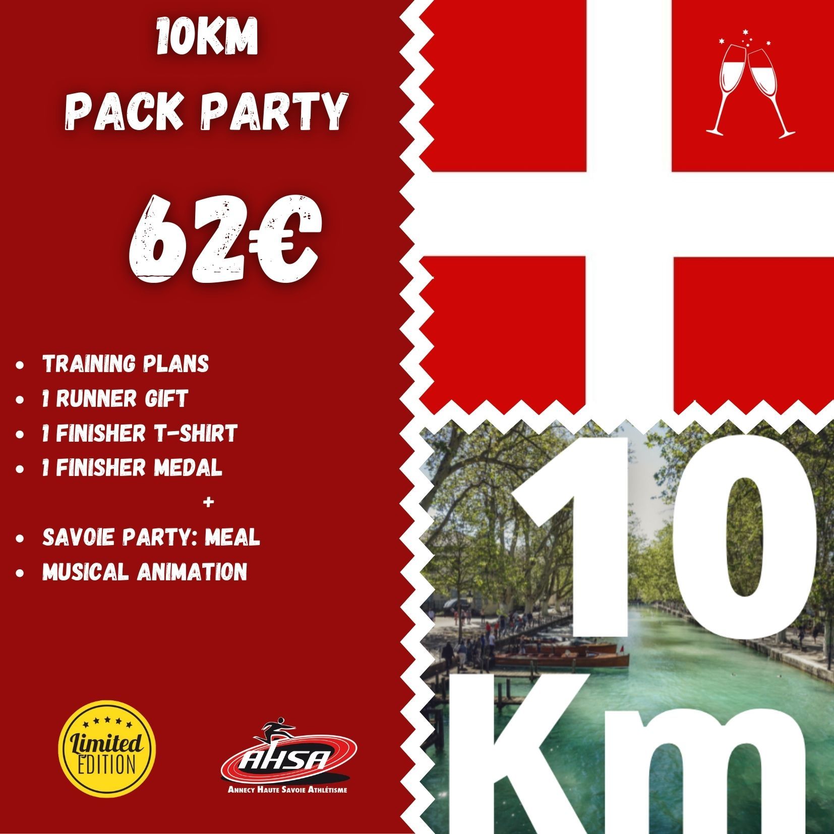 10km, Annecy lake, running, Haute-Savoie, Rhône Alpes, France, ASHA, Annecy Haute-Savoie Athletism