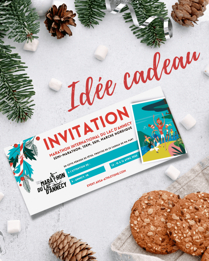 Gift Card Marathon Annecy Christmas